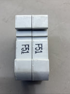 EDISON EHCC EHCC2DIU 2-POLE 30A FUSE HOLDER 600V 18-4 AWG