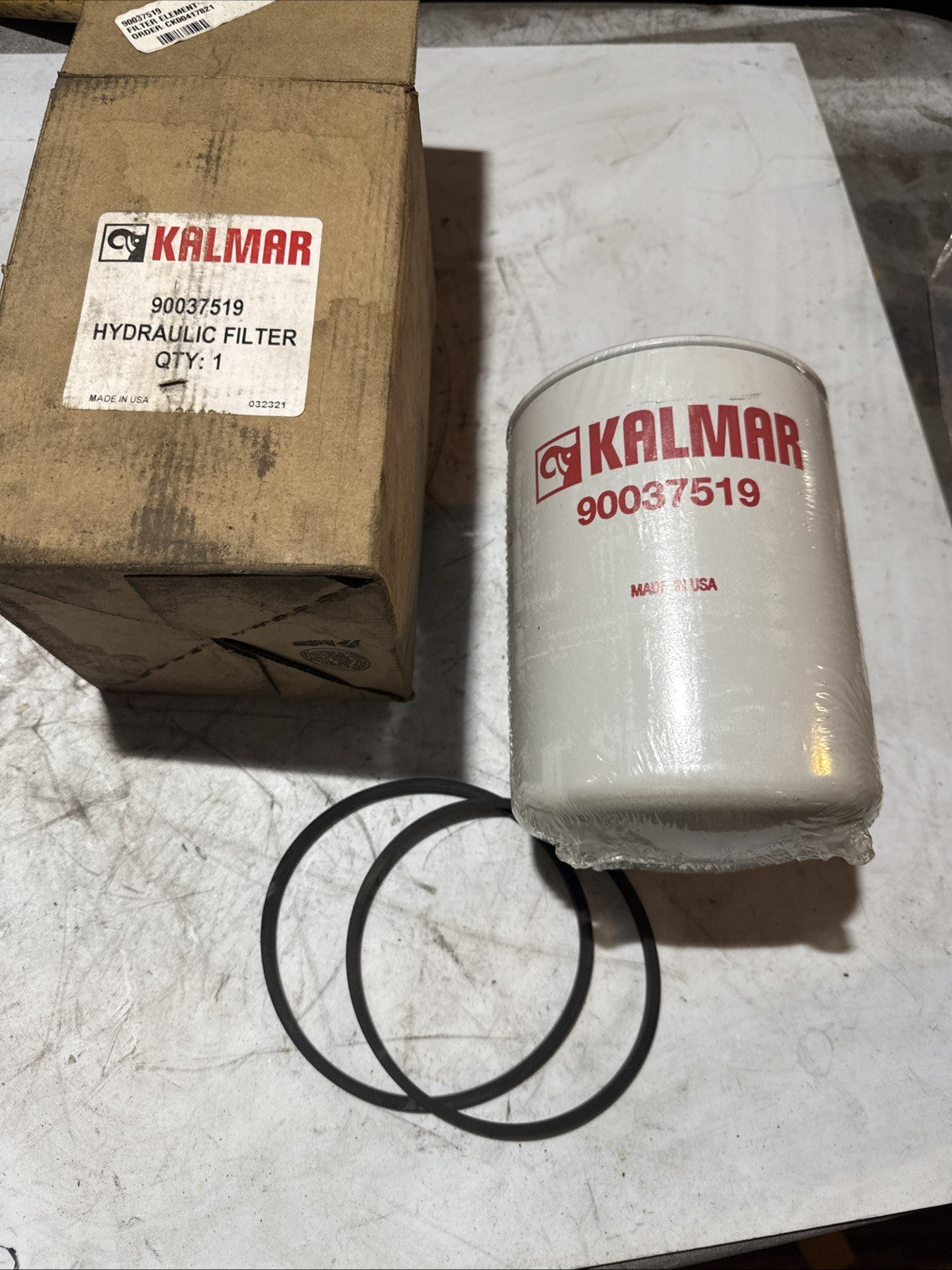 KALMAR USA INC. FILTER ELEMENT 90037519