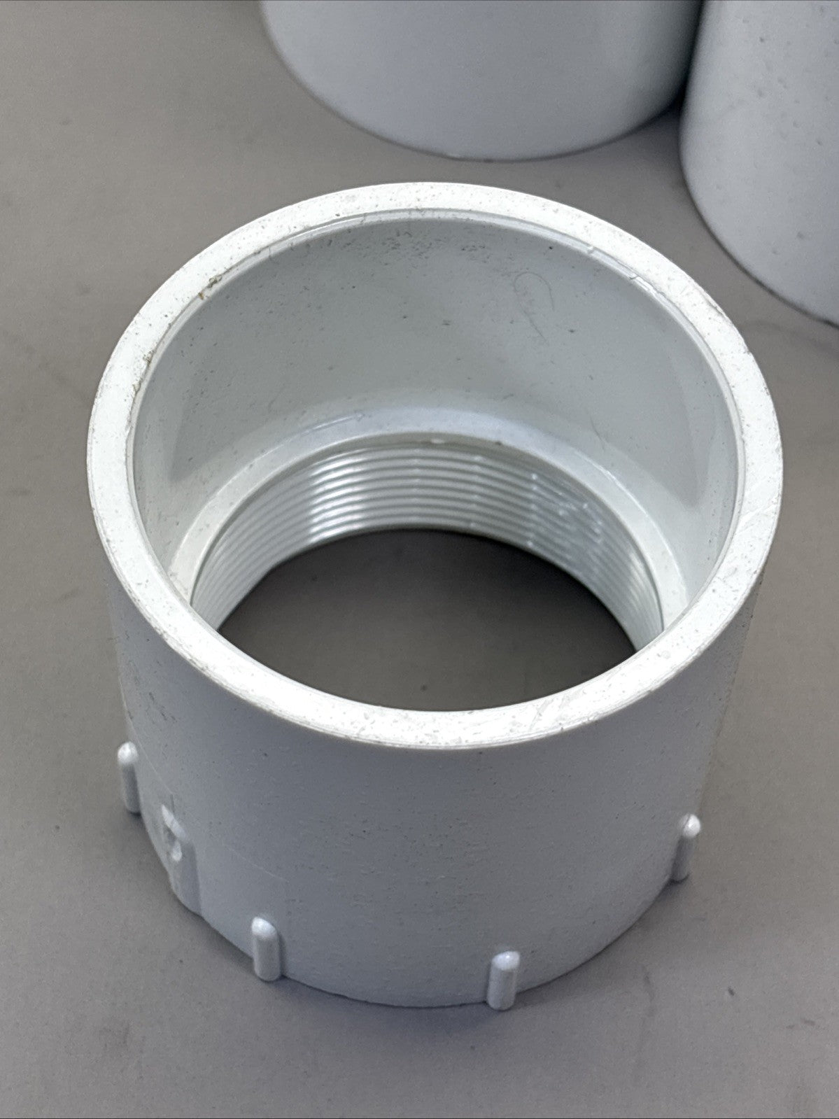 LOT OF (5)  New Sch 40 PVC 2" Female Adapter Socket X Female NPT Thread