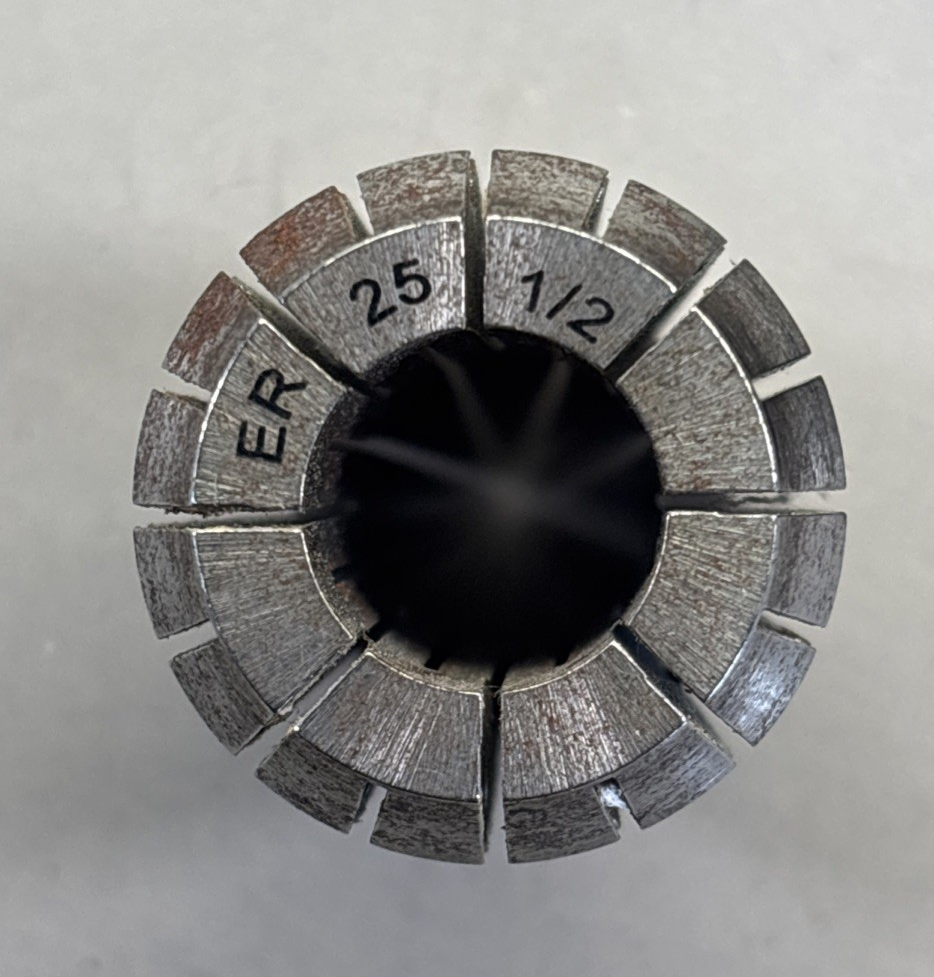 6 PCS - ER-25 1/2", 9/32 ,5-4 ,3/8, 3/4 Spring Collet Different sizes