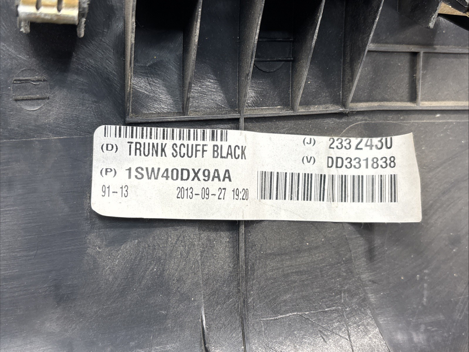OEM Mopar Liftgate Trim Scuff Plate 1SW40DX9AA Dodge Dart 2013-2016