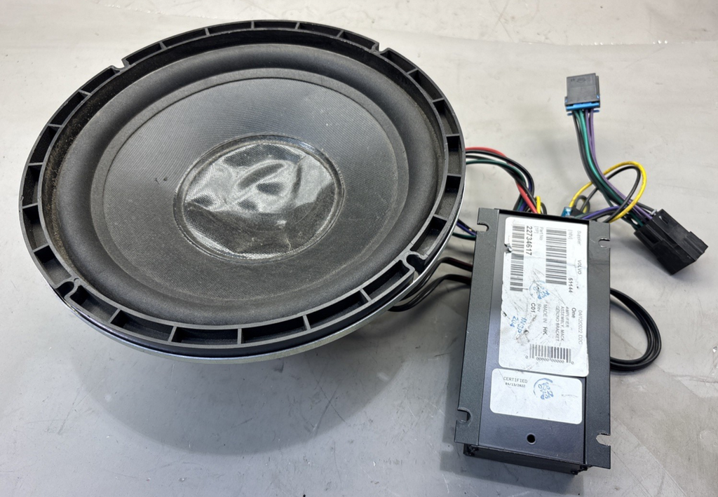 Genuine 10" Volvo 20446074 CB Radio Loudspeaker Mint VNL Mack Anthem/ AMPLIFIER