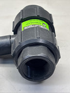 NEW Green Leaf 1” NPT EDPM O-rings 125 PSI Max Polypropylene Ball Valve TU100EL