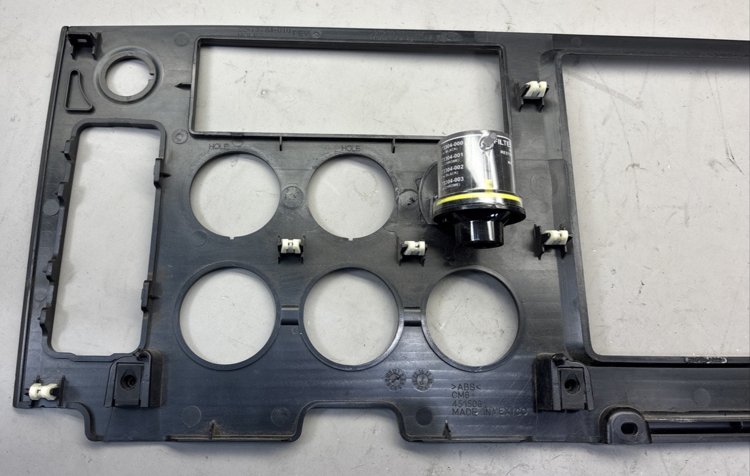 2018-2024 FREIGHTLINER CASCADIA DASH RADIO GUAGE PANEL BEZEL A22-73784-010