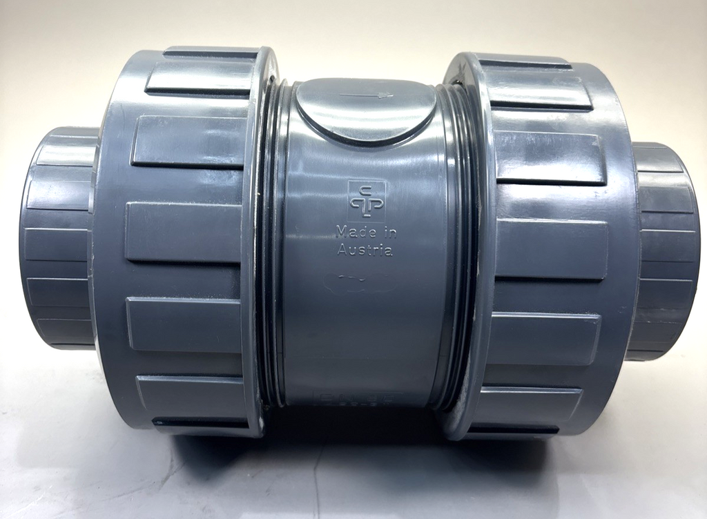 +GF+ 3" Type 317 Manual Diaphragm Valve PVC-U EPDM  d90DN80 161317024 - NEW