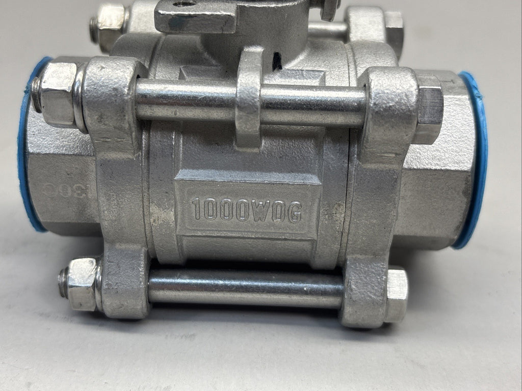 1 NEW TCI TC-03T 1½” 316 SOCKETWELD FULL PORT BALL VALVE NNB ***MAKE OFFER***