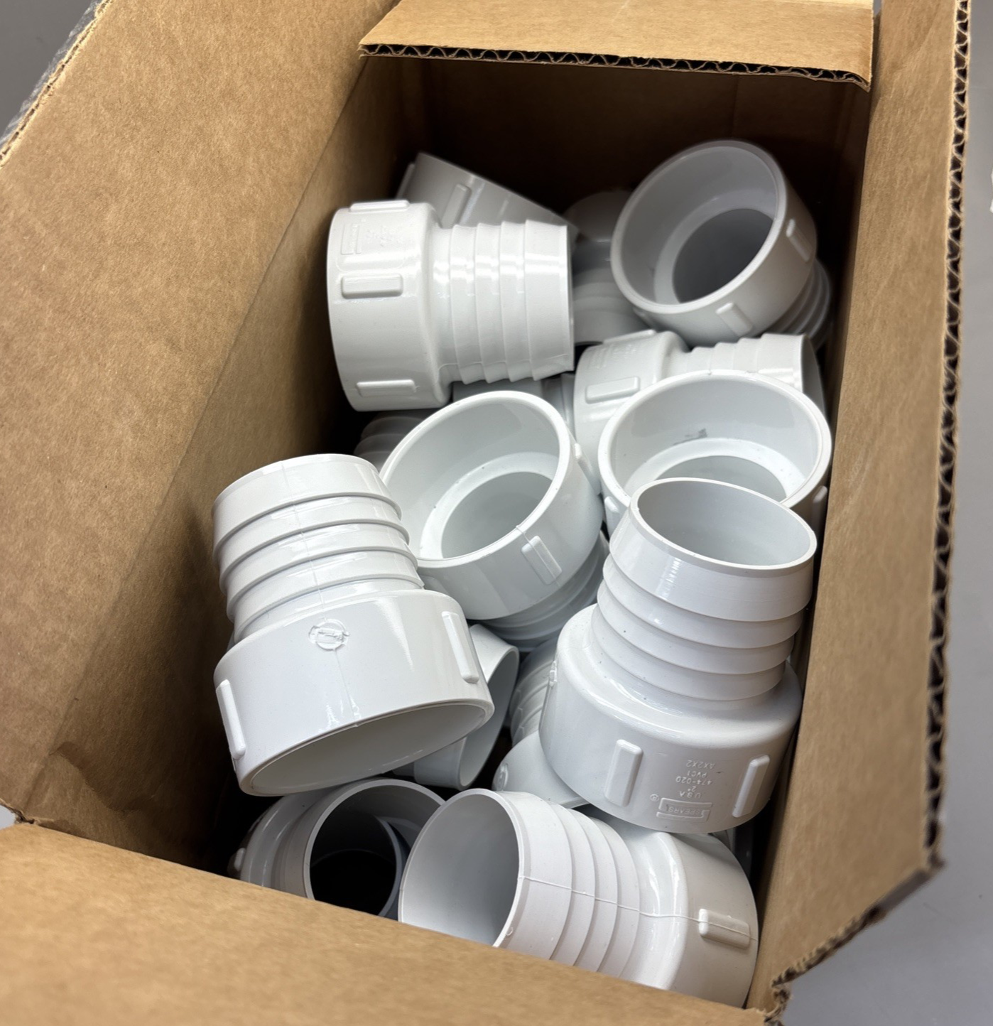 Spears 474-020 2" PVC Schedule 40 Insert x Socket Adapter (25 pack)