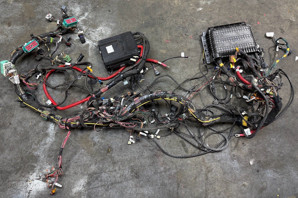 Complete 2019 Freightliner Cascadia In cab wiring harness