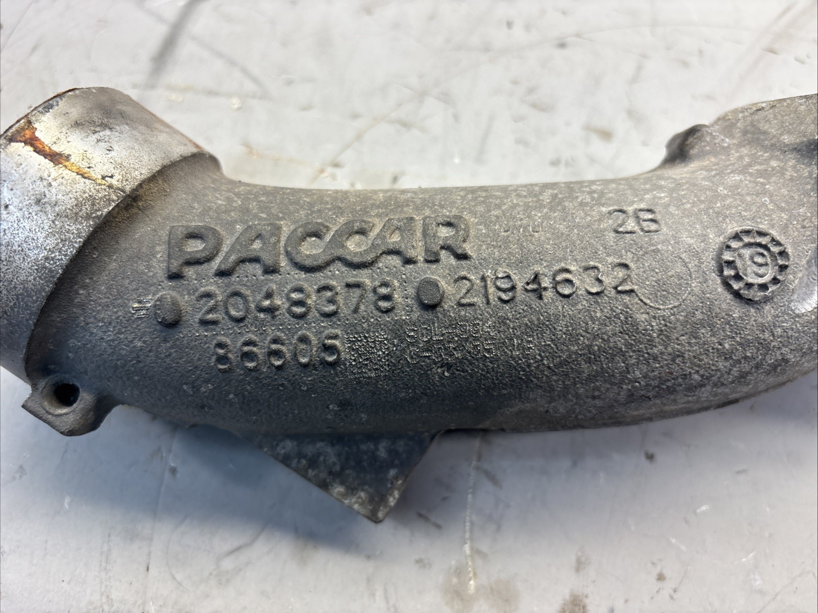 PACCAR MX 13 ENGINE EGR COOLANT SUPPLY PIPE 2048378