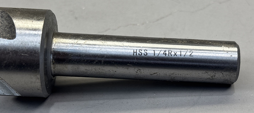 1/4 X 1/2" HSS CORNER ROUNDING END MILL (5800-4080)