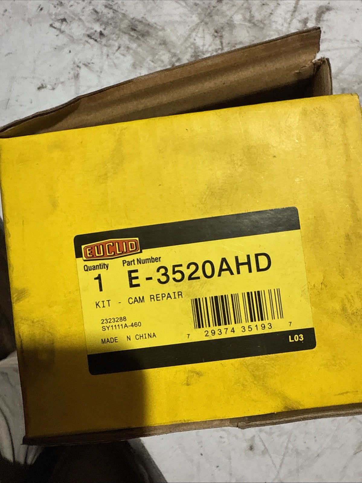Camshaft Repair Kit for 12.25" or 16.50" P & Q Type Brake Shoe (Ref# E3520AHD)