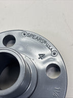 LOT of 3 - SPEARS U.S.A. 1-1/4”Socket FLANGE PVCI 150 PSI SCH 80 NSF-61
