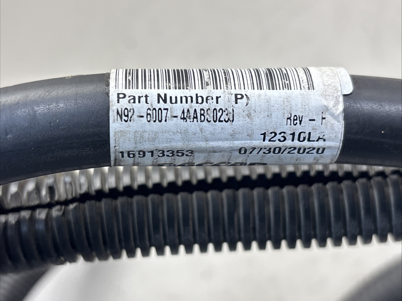 Dynacraft PACCAR ASSY N92-6007-4AABS0230  Battery Cable Neg