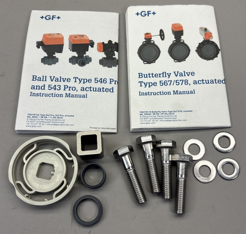 198.000.601 Georg Fisher Intermediate Part for +GF+ Butterfly Valve 567/578/ 546