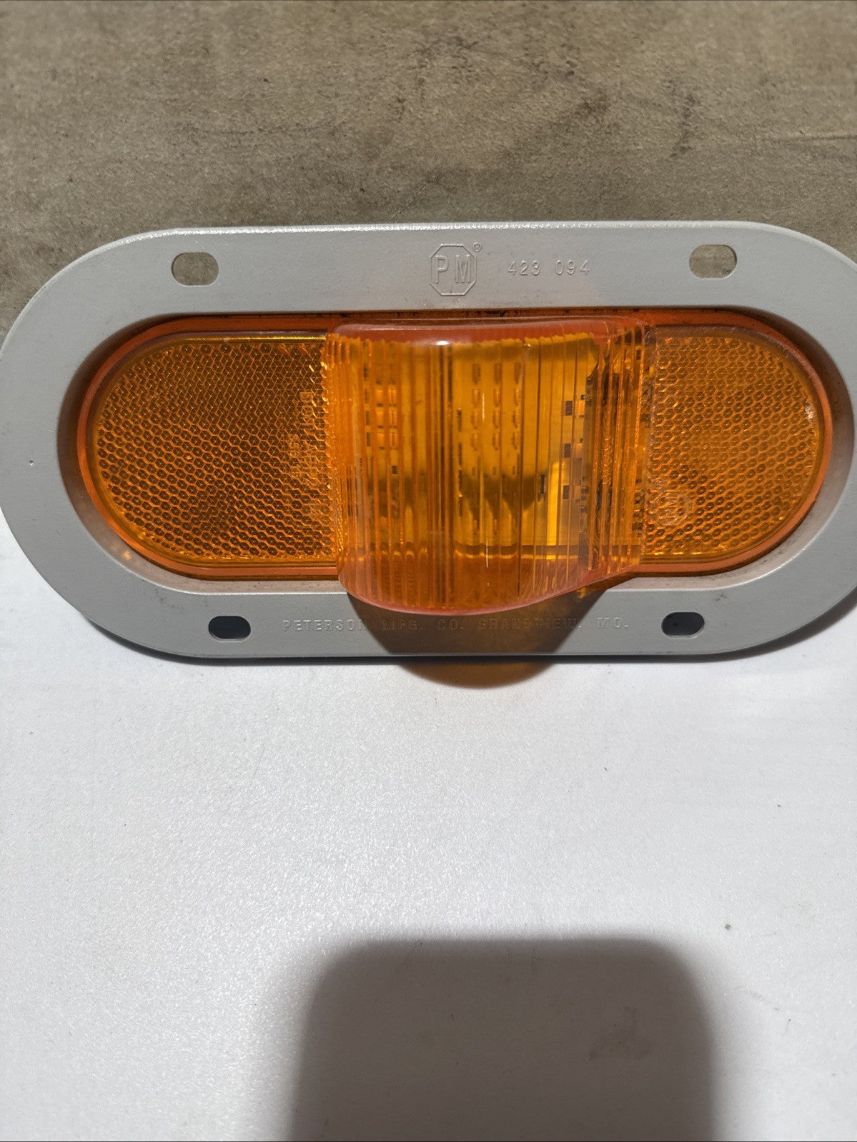 Peterson Lighting M356AF Oval 15 Led Lumen X Mid Turn/Side Marker Light, 6.5" X