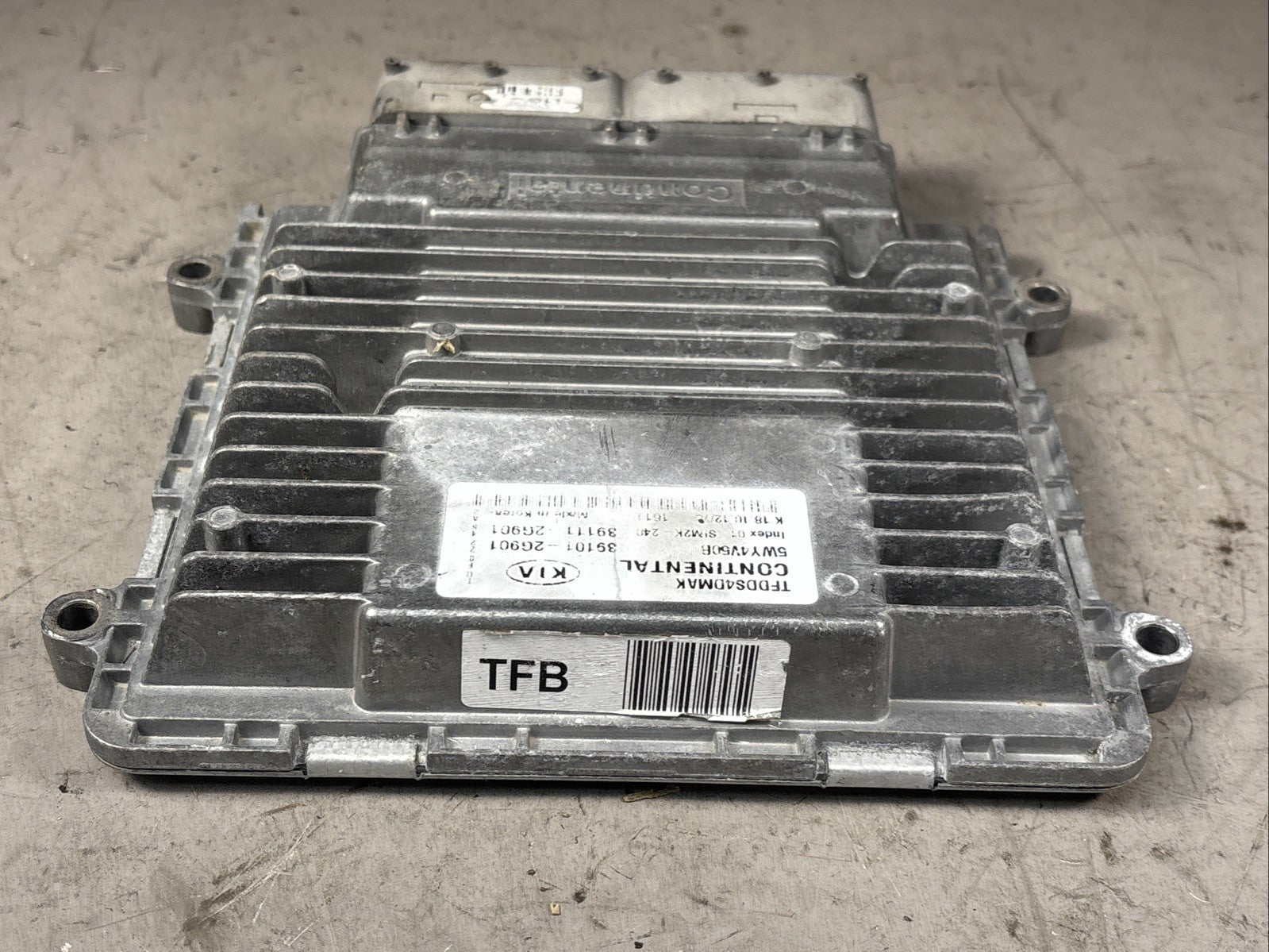 2013 Kia Optima ECM ECU Engine Computer 39101-2G901 / 39111-2G901