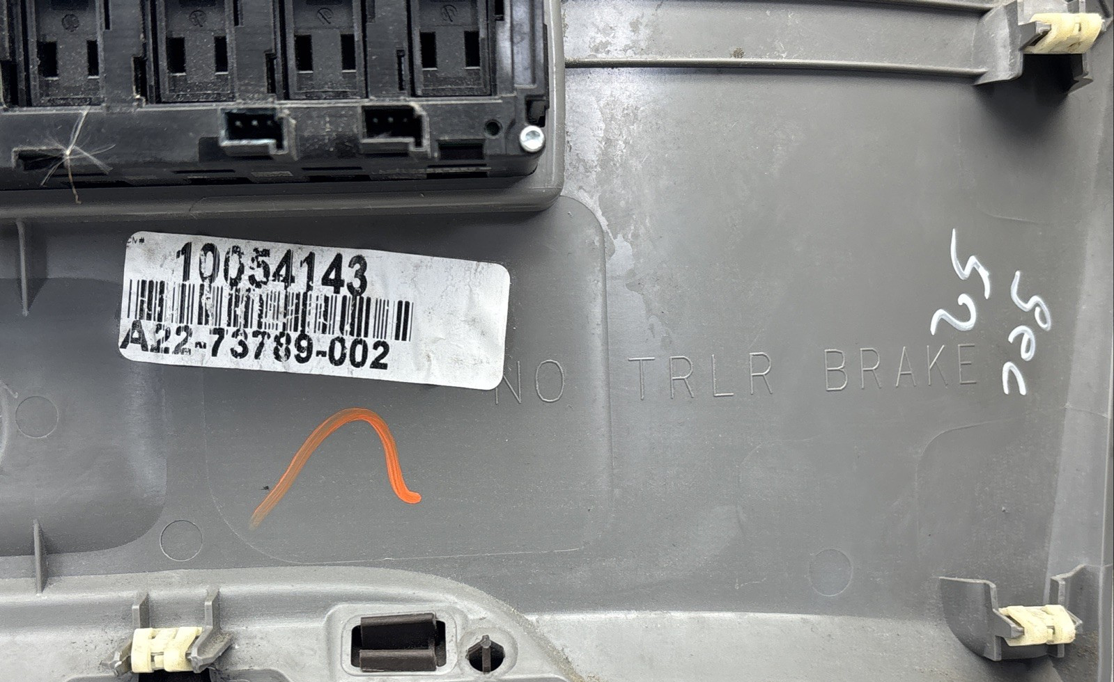 2020 Freightliner Cascadia 126 Dash Panel Trim A22-73787-002 / A22-73789-002