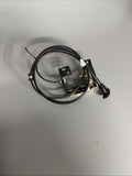 2018-24 FREIGHTLINER CASCADIA REAR LEFT SLEEPER DOOR LATCH BRACKET W/ CABLE OEM