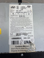 11 12 HYUNDAI Sonata Navigation GPS Satellite XM Radio CD Player 96560-3Q001 OEM