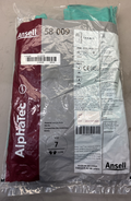 12 Pairs Ansell AlphaTec 58009 Chemical Resistant Gloves 58-009, Size 7