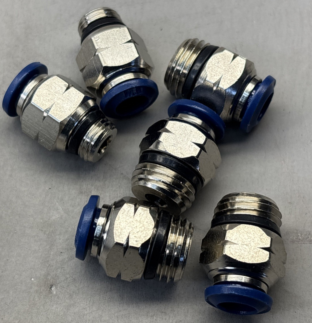 BAG OF 15 AIGNEP 8700000006 - 1/4 X 1/4" STR MALE