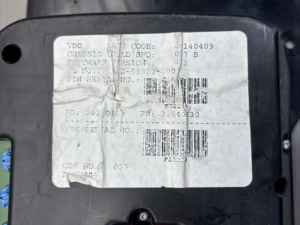 Freightliner Cascadia A2C53140899 Instrument Cluster
