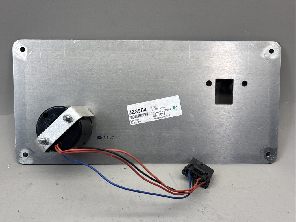Freightliner Sleeper Auxiliary Control Panel - P/N 22-74078-000 / A22-72355-000