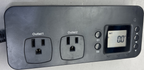 Electricity Usage Monitor, Power Consumption Watt Voltage Amp Meter Black