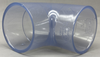 Spears 406-020 Elbow Fitting 2" PVC SCH 40 , 90 deg Clear