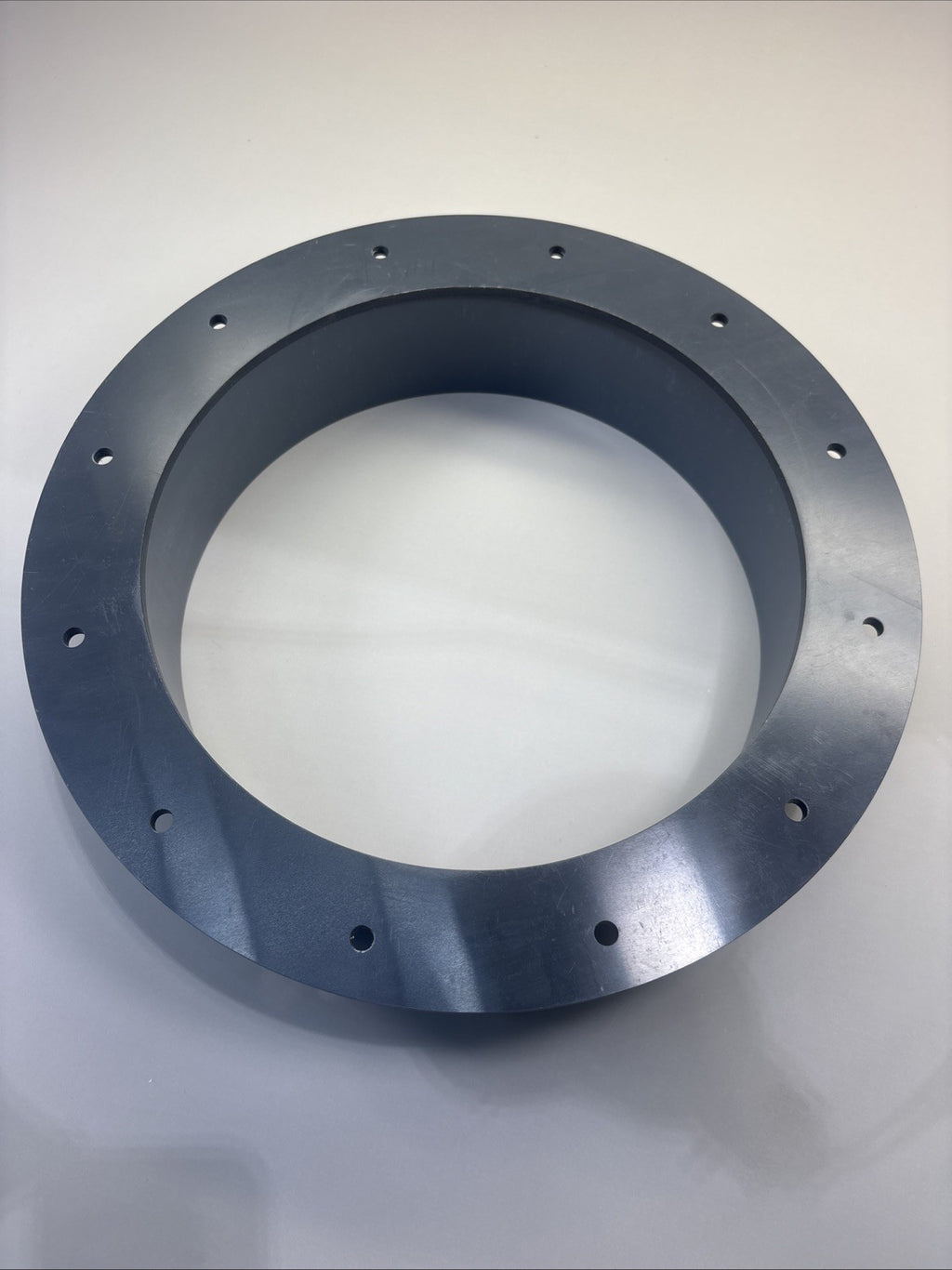 PLASTIC SUPPLY PVCF10 Flange,10" Duct Size 6UXT9