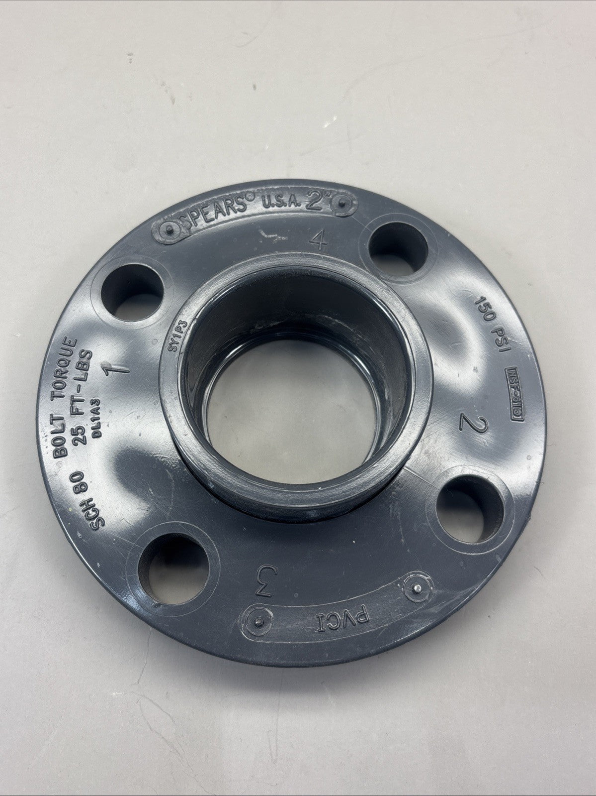 LOT of 3!!! 2 Gasket Bonus!!! Spears 854-020 2" Flange Socket 150 PSI