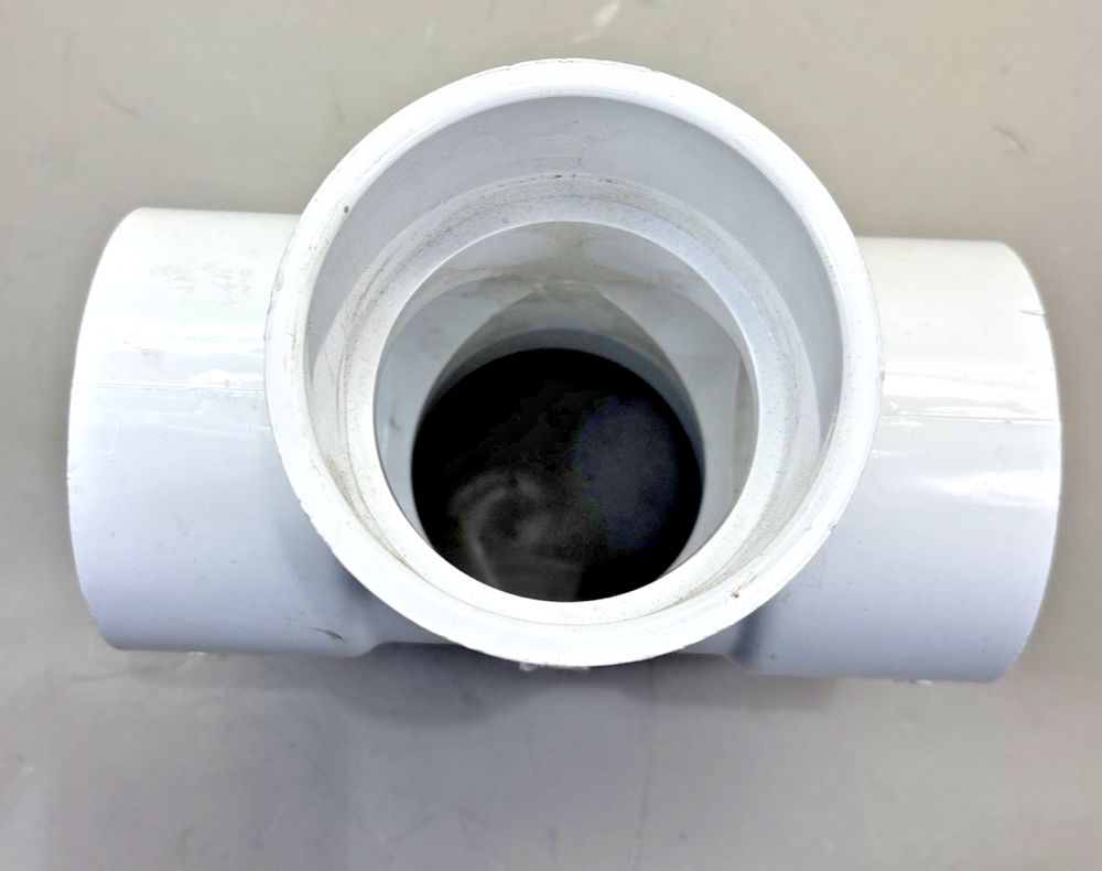 Lasco 3” Sch 40 D2466 PVC I, 4-Way  All Sides Slip Fitting