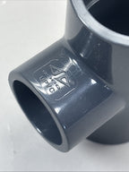 Box of 29 Era Pipe 1" x 3/4 PN 16 UPVC Reducing Tee Gray Slip 32mm x 25mm