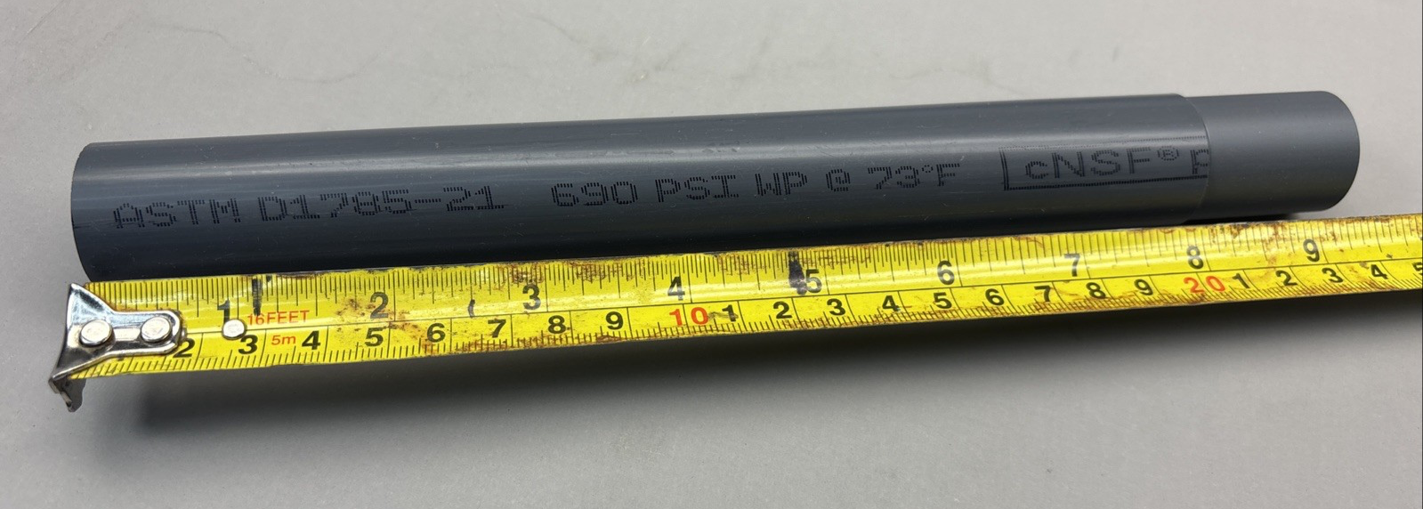 LOT 12 of Each size PVC 1120 ASTM 1785-21 690 PSI 3/4 - 9" 1/4 and 7" 1/4