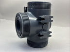 IPEX 50  1" 1/2 TKD 3 WAY TU BALL VALVE PVC AC975706/975693 DUAL BLOCK DN40