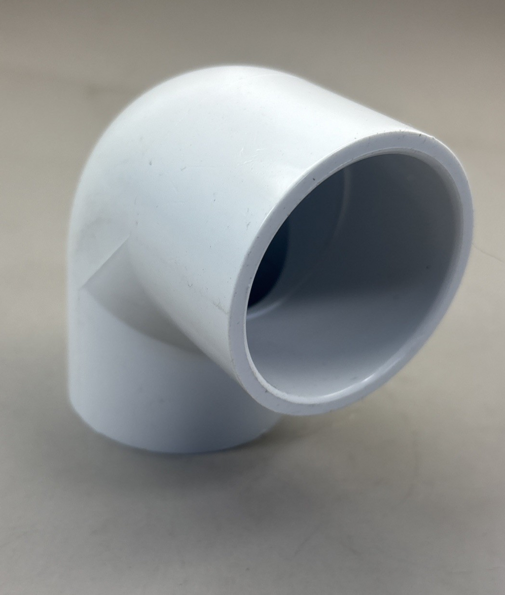 LOT of 10 - LASCO Schedule  1-1/2 in. Slip PVC 90 Degree Elbow Pipe Fitting