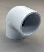 LOT of 10 - LASCO Schedule  1-1/2 in. Slip PVC 90 Degree Elbow Pipe Fitting