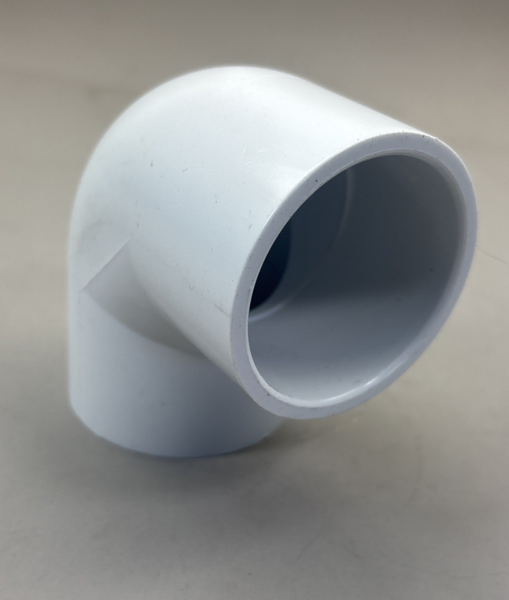 LOT of 10 - LASCO Schedule  1-1/2 in. Slip PVC 90 Degree Elbow Pipe Fitting