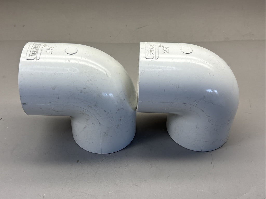 Spears 406-025 90 Degree Elbow Socket SCH 40 2 1/2" PVC - 2 QTY