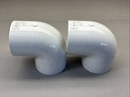 Spears 406-025 90 Degree Elbow Socket SCH 40 2 1/2" PVC - 2 QTY