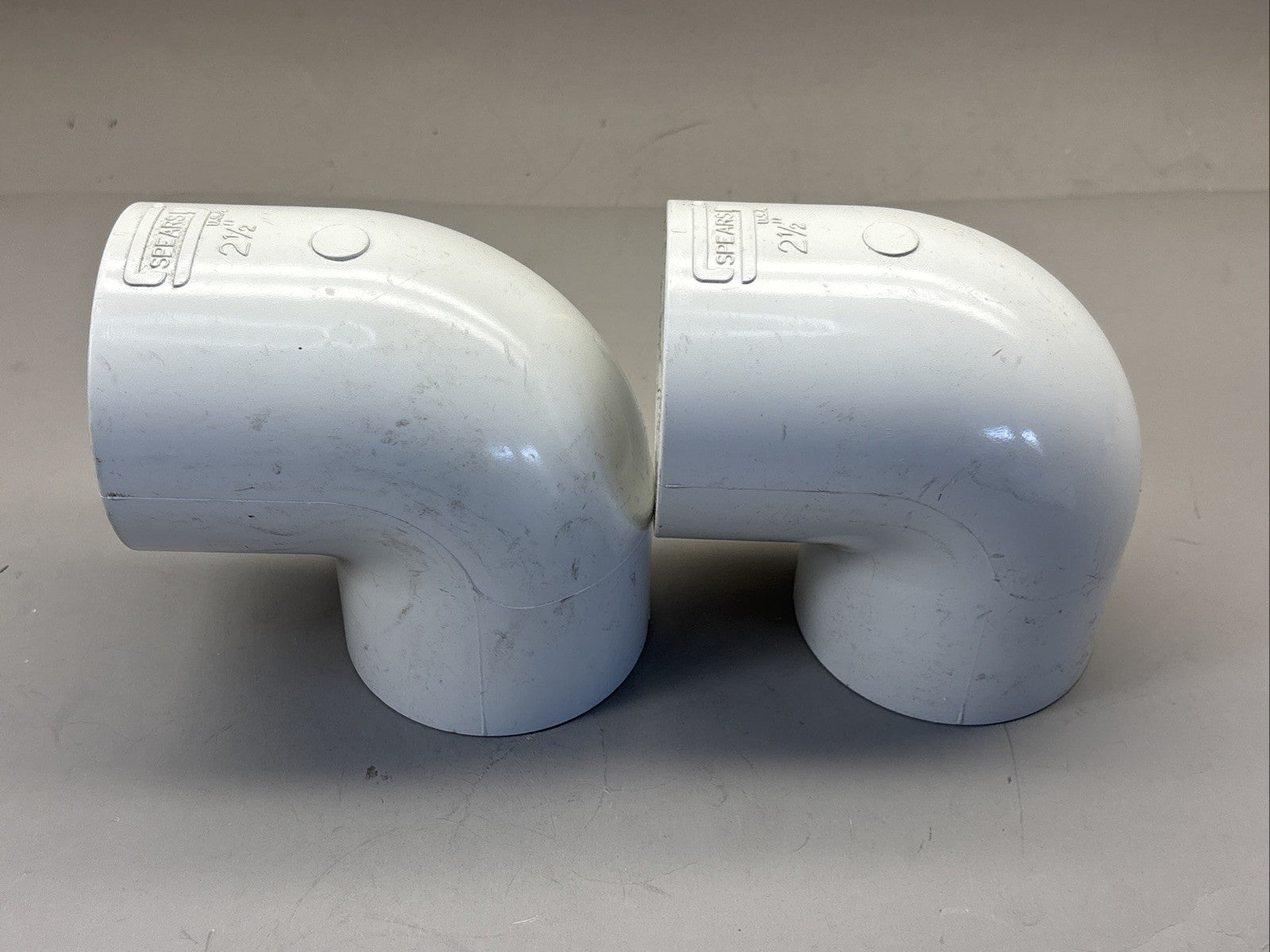 Spears 406-025 90 Degree Elbow Socket SCH 40 2 1/2" PVC - 2 QTY