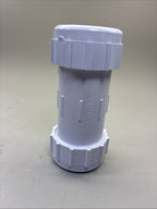 Everflow 1 1/2" IPS White PVC Compression Coupling