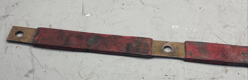 OEM Volvo Truck Battery Jumper Strap Bus Bar - PN 21107828