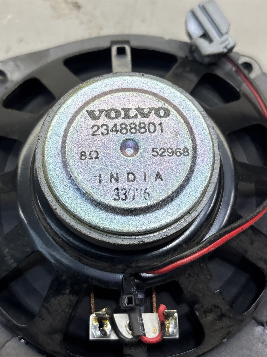 2022 VOLVO VNL860 D13 REAR LEFT SIDE LOUDSPEAKER AUDIO SPEAKER 23488801 OEM