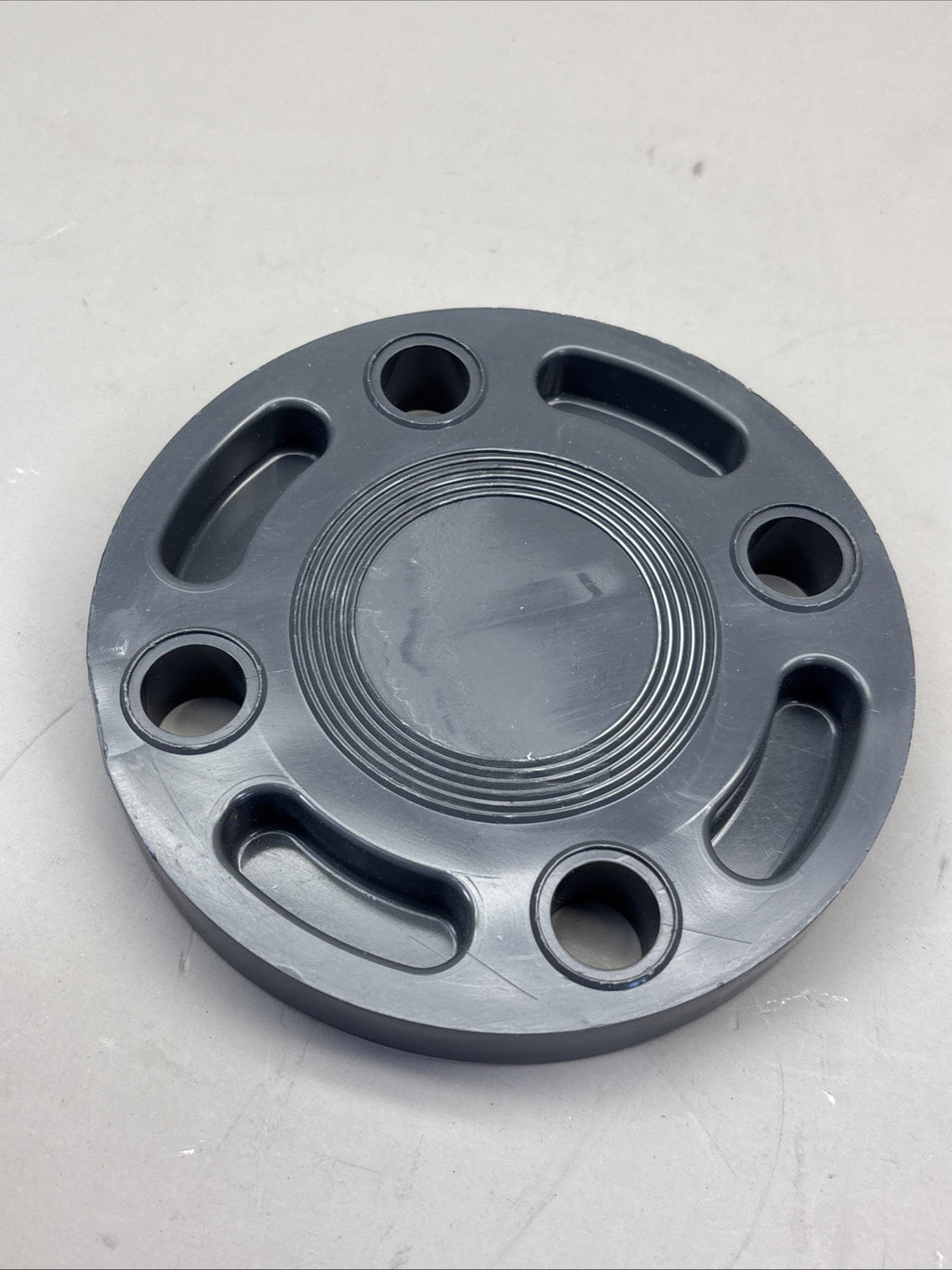 LOT of 5 - Spears 1-1/2" PVC Sch80 Blind Pipe Flange New