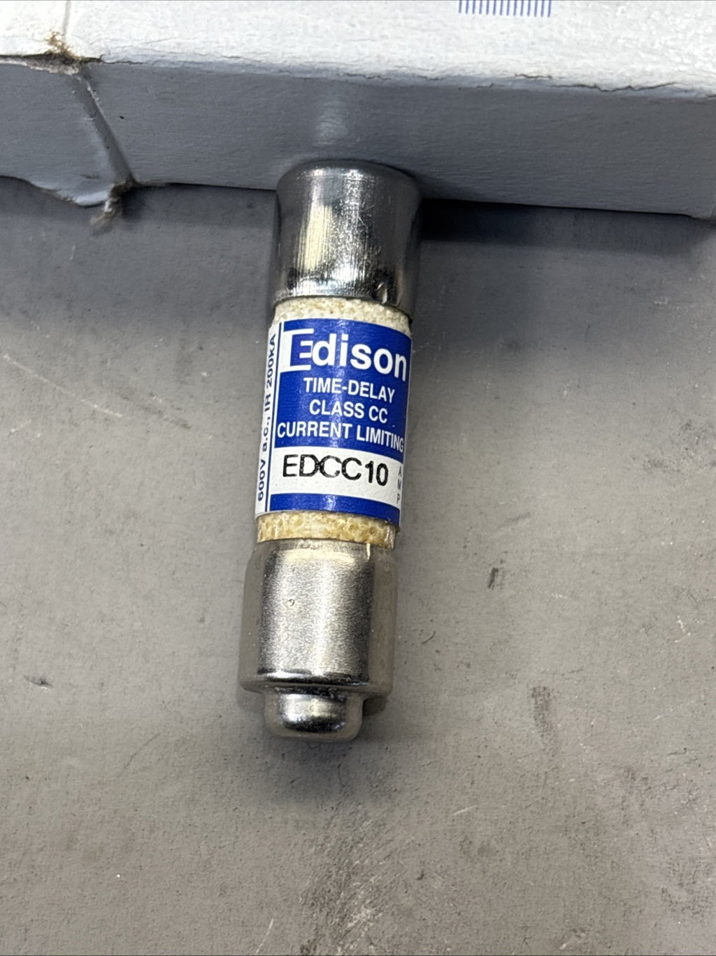 (Box of 10) Edison Fusegear 600V, 10A, CLASS CC, Time-Delay G09