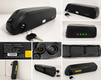 48V 14Ah Ebike Battery Pack 672Wh Li-Ion A/J4814 With Keys No Charger