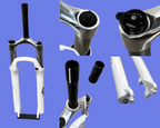 ZOOM 27.5” E-Bike Suspension Fork | MTB Front Shock Fork | Disc Brake Compatible | Multiple Colors