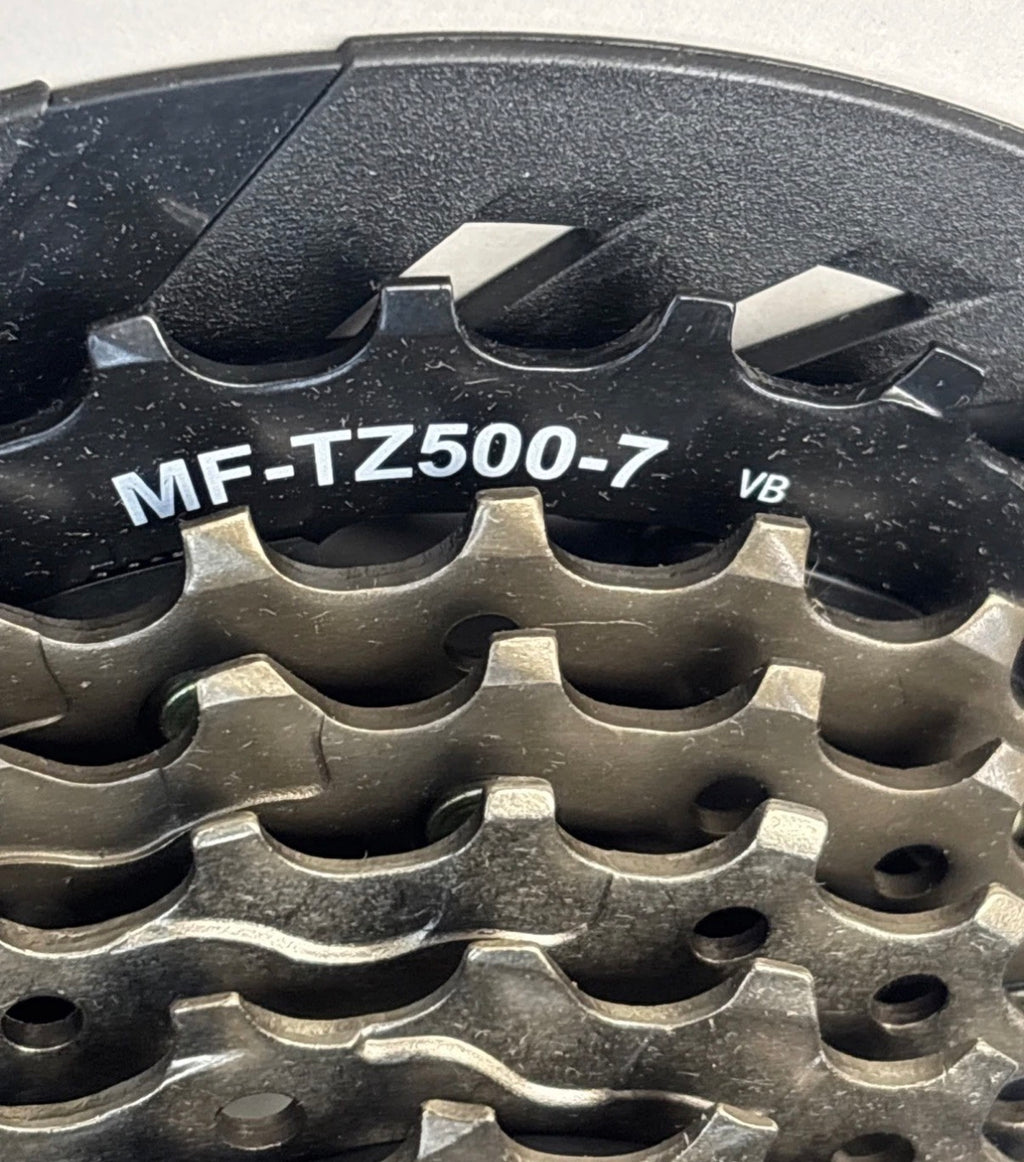 Shimano TZ500 7-Speed 14-28 Tooth Screw On Multiple Bicycle Bike Freewheel