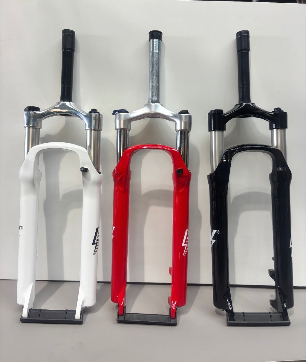 ZOOM 27.5” E-Bike Suspension Fork | MTB Front Shock Fork | Disc Brake Compatible | Multiple Colors